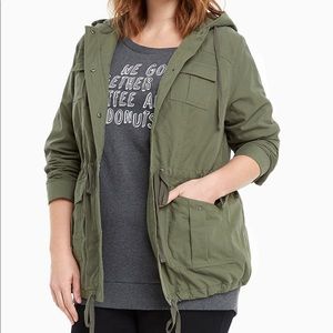 Torrid Quilted Lining Anorak Jacket 4X